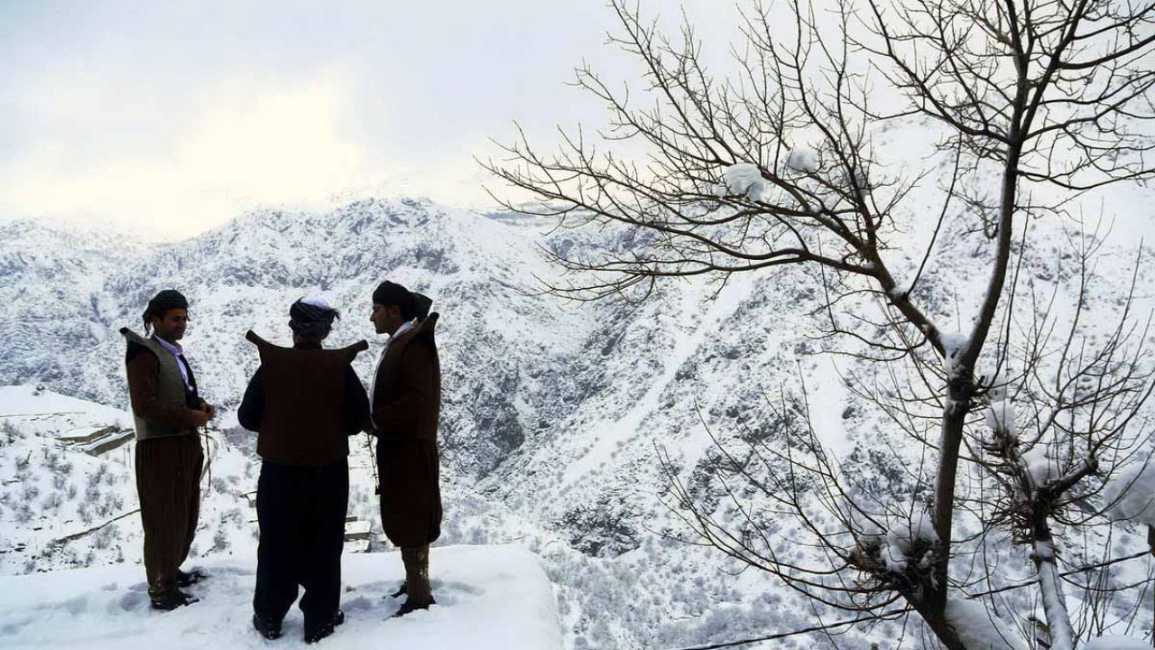 ارتفاع برف در زرینه دیواندره به ۲۸ سانتی‌متر رسید/ افزایش ۴۴ درصدی نزولات جوی