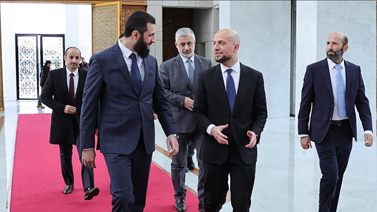 دیدار رئیس گروه «هیئت تحریرالشام» با هیئتی از دولت وحدت ملی لیبی