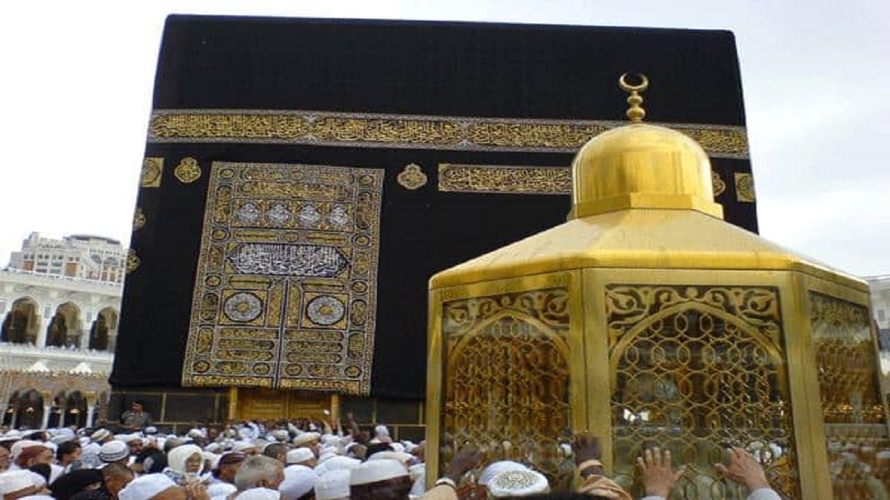 لحظه زیارت مقام ابراهیم از لنز دوربین شهروند خبرنگار