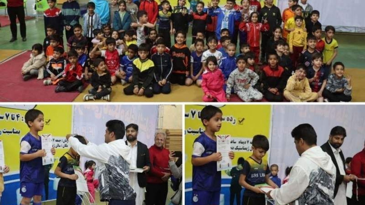 سومین دوره قوی‌ترین مردان کوچک در سیستان و بلوچستان برگزار شد