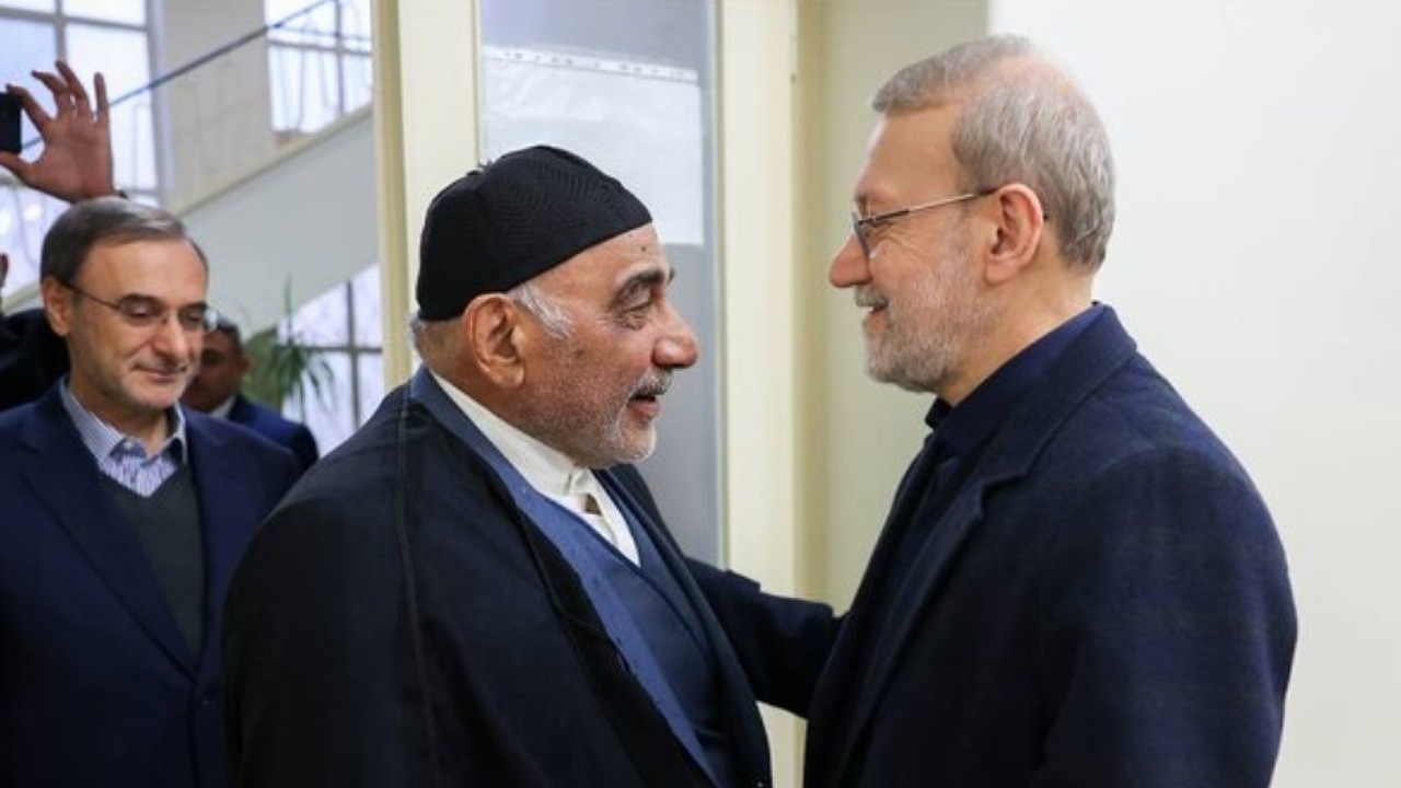 دیدار عادل عبدالمهدی با علی لاریجانی