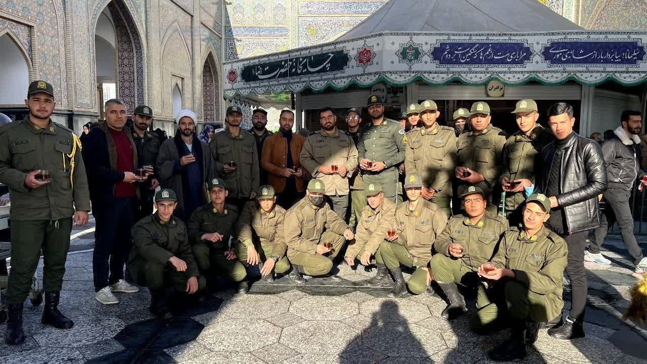 اردوی یک روزه مشهد برای سربازان زیارت اولی از لنز دوربین شهروند خبرنگار