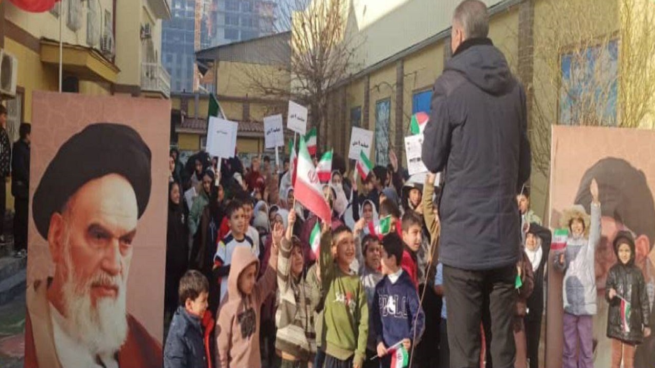 برزگداشت حماسه نهم دی در مجتمع امام صادق (ع) تاجیکستان + عکس