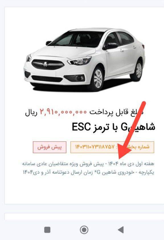 خودروی شاهین