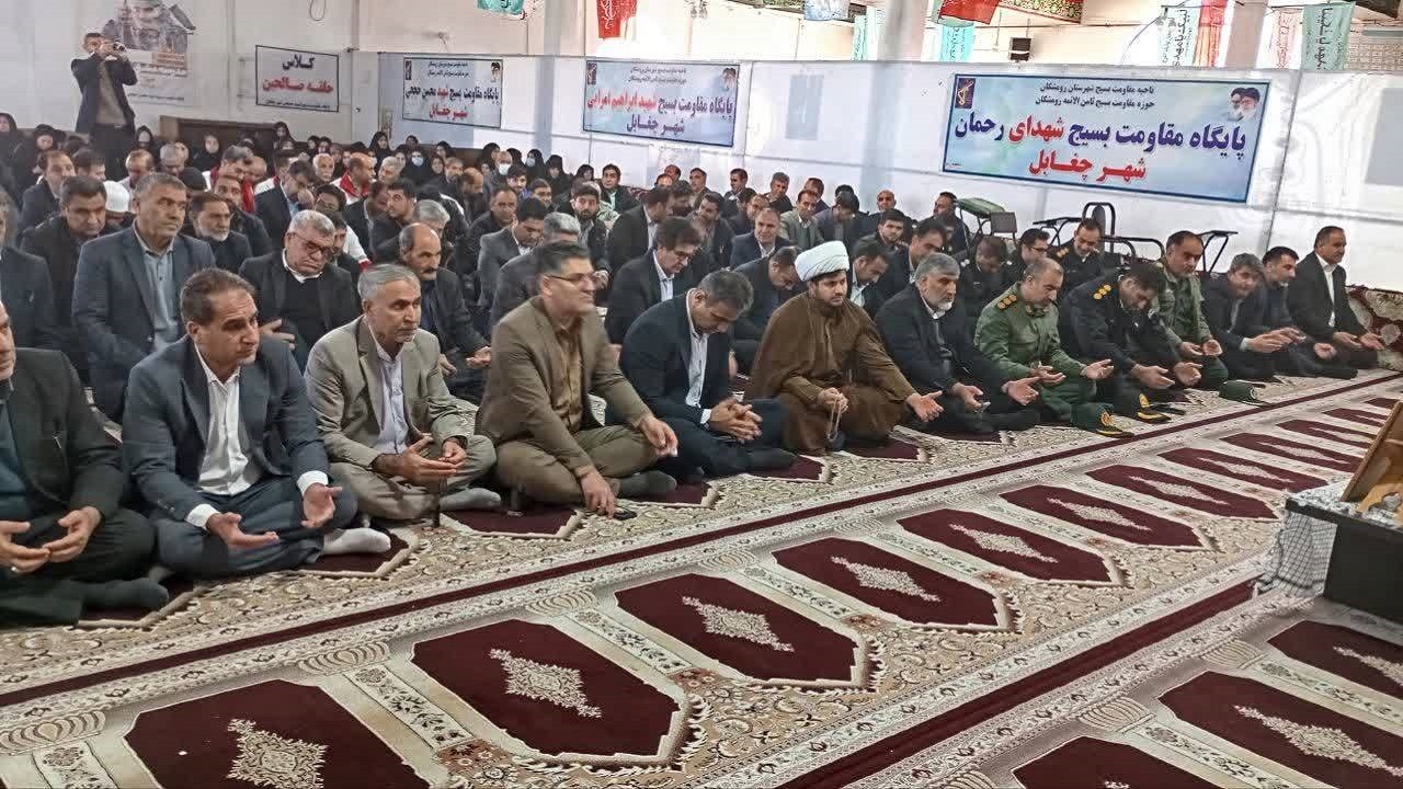 اجتماع عظیم رومشکانی‌ها در مراسم گرامیداشت یوم الله نهم دی + فیلم