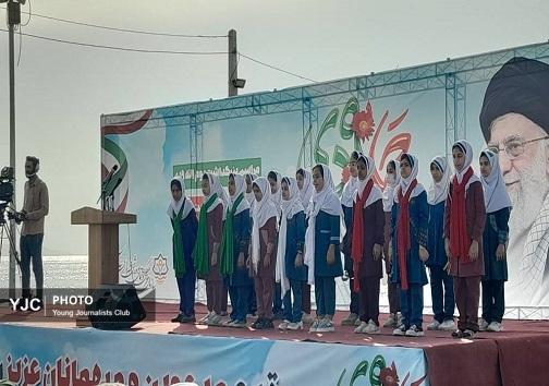 گزارش تصویری از تجمع بزرگداشت حماسه ۹ دی در بندرعباس