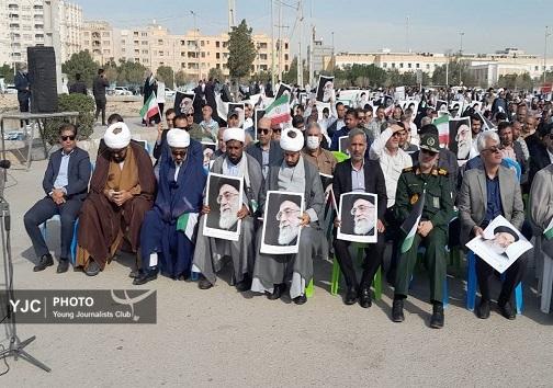 گزارش تصویری از تجمع بزرگداشت حماسه ۹ دی در بندرعباس