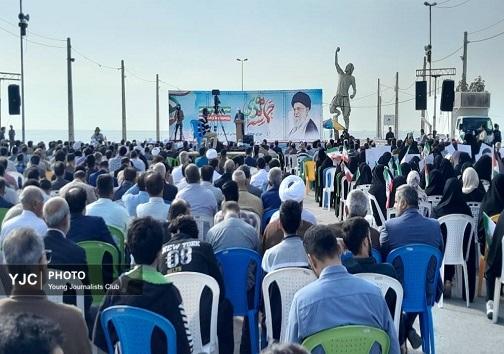 گزارش تصویری از تجمع بزرگداشت حماسه ۹ دی در بندرعباس