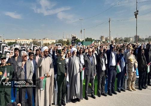 گزارش تصویری از تجمع بزرگداشت حماسه ۹ دی در بندرعباس
