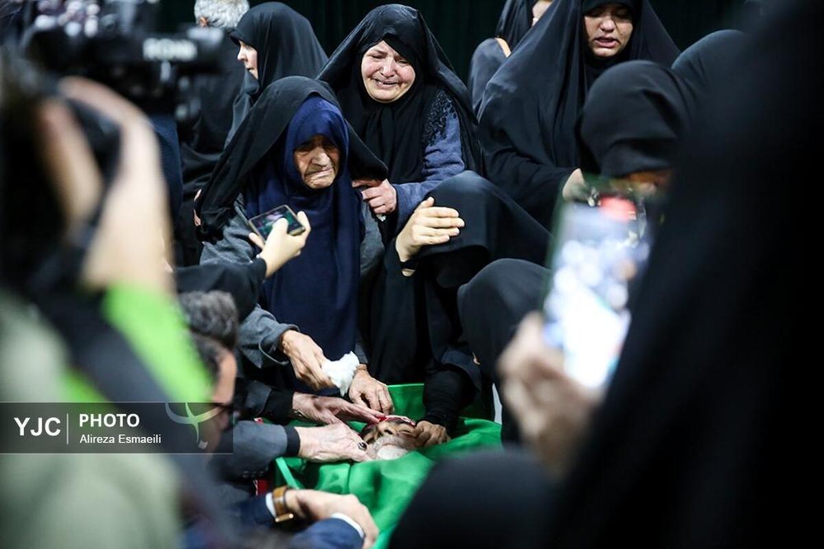 تشییع پیکر‌های مطهر حجج السلام شیخ محمد مقیسه و شیخ علی رازینی