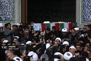تشییع پیکر قضات شهید در قم