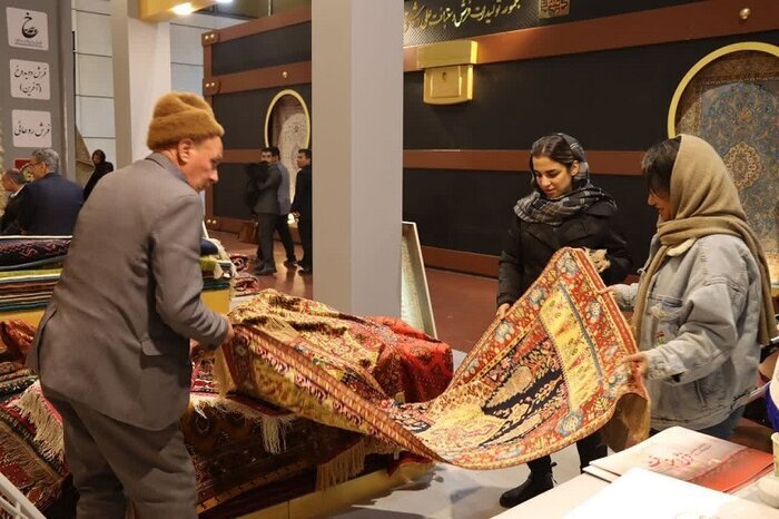 چشم نوازی فرش مرزنشینان خراسان&zwnj;شمالی در نصف جهان