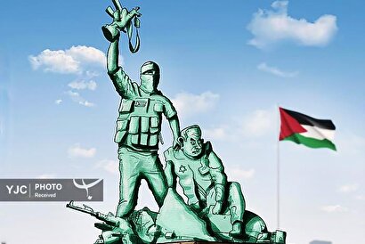کاریکاتور؛ پیروزی مقاومت فلسطین و ناکامی طرح آمریکایی صهیونیستی