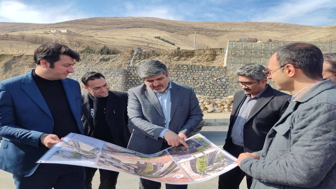 پیشرفت فیزیکی ۷۱ درصدی اتصال بلوار قبا به کمربندی آبیدر سنندج