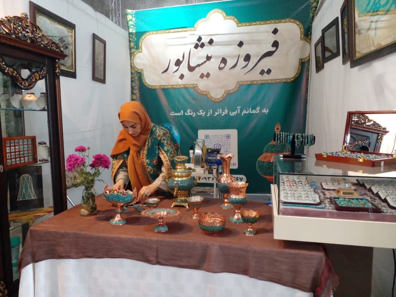 برگزاری نمایشگاه توانمدی های بانوان در نیشابور