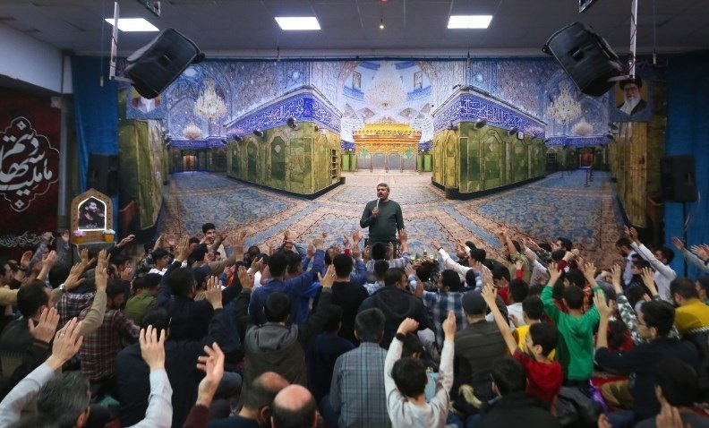 مراسم جشن و شادمانی اهیاد شعبانیه