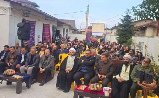 تصاویری از نکوداشت ثبت جهانی روستای چادرشب&zwnj;بافی