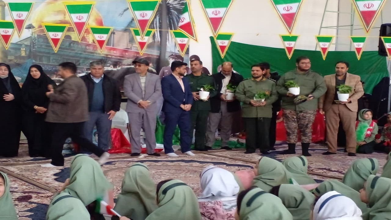 جشن بزرگ انقلاب و پاسداشت روز پاسدار در نیشابور + فیلم و عکس