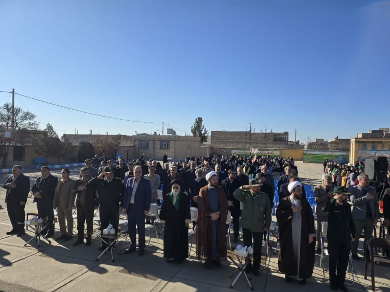 مراسم دهه فجر در نیشابور