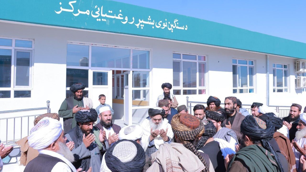 افتتاح مرکز صحی در هلمند