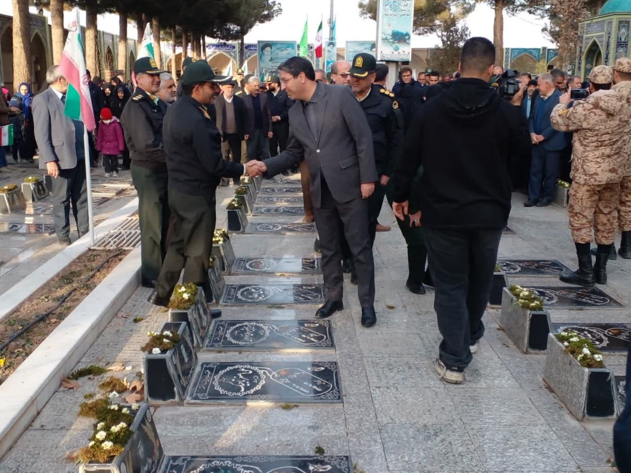 سالگرد شهید مدافع حرم محسن قاجاریان در نیشابور سالگرد شهید مدافع حرم محسن قاجاریان در نیشابور