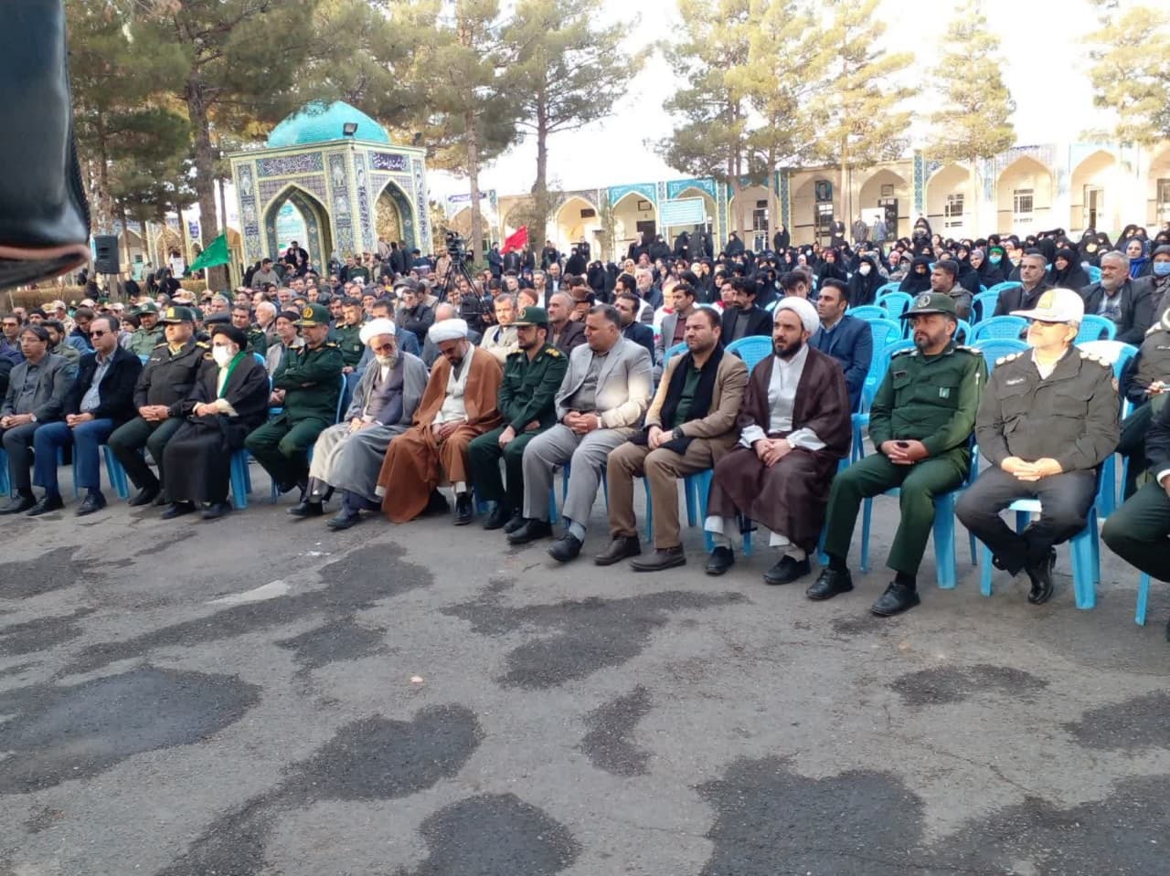 برگزاری نهمین سالگرد شهید مدافع حرم محسن قاجاریان برگزاری نهمین سالگرد شهید مدافع حرم محسن قاجاریان