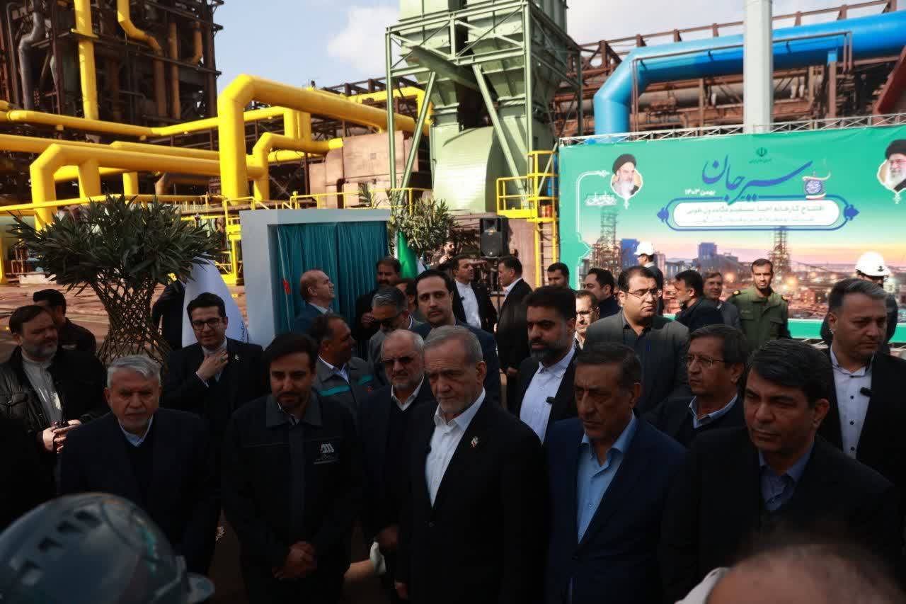 رئیس جمهور بزر&zwnj;گ&zwnj;ترین مجتمع گردشگری خاورمیانه را افتتاح کرد