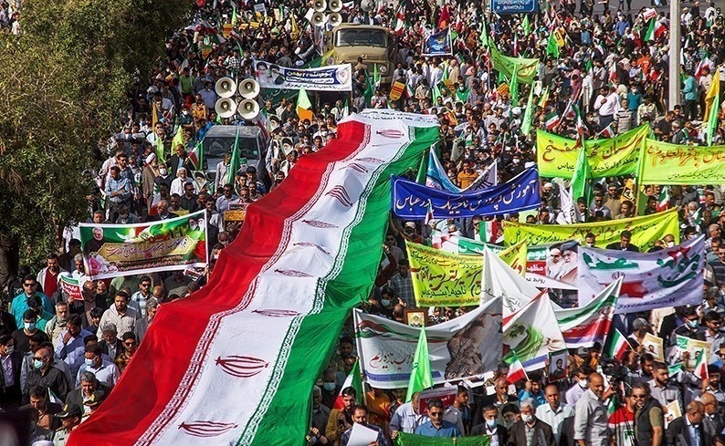 مراسم راهپیمایی 22 بهمن