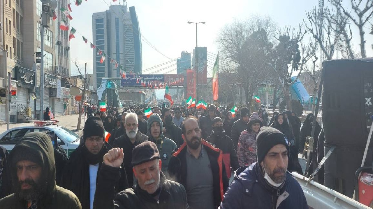 برگزاری راهپیمایی یوم الله ۲۲ بهمن در البرز