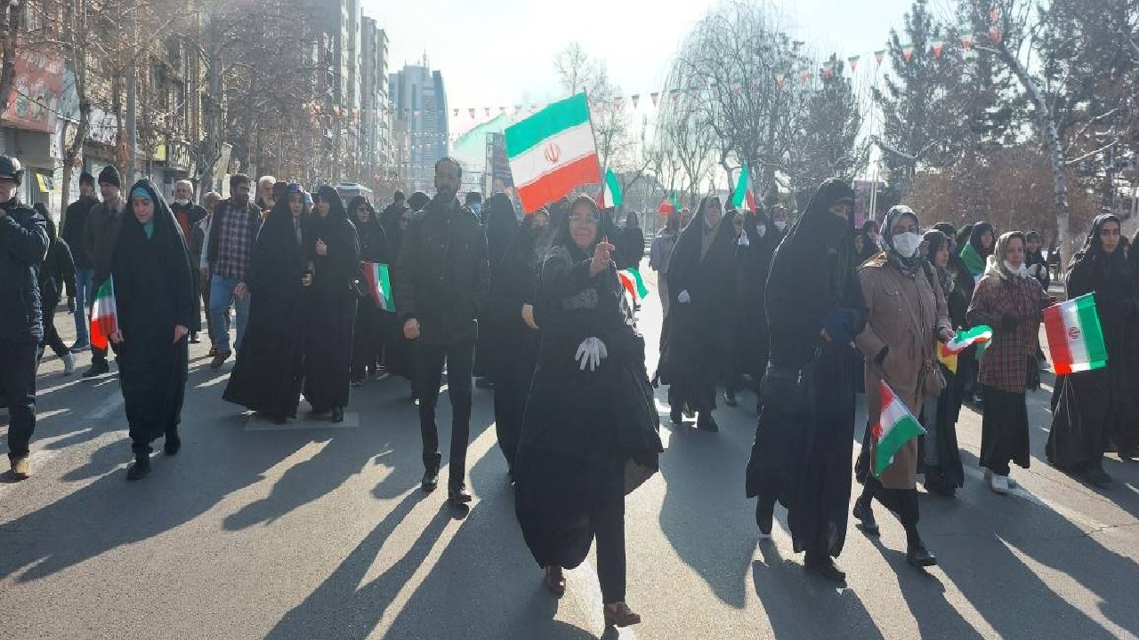 برگزاری راهپیمایی یوم الله ۲۲ بهمن در البرز