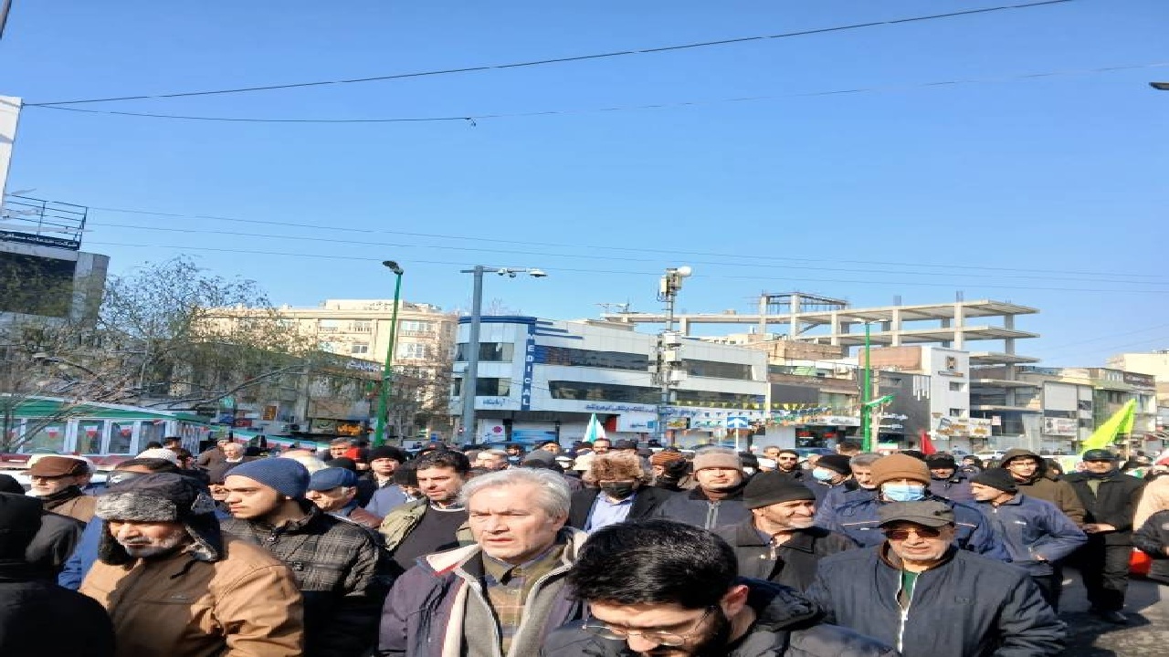 برگزاری راهپیمایی یوم الله ۲۲ بهمن در البرز