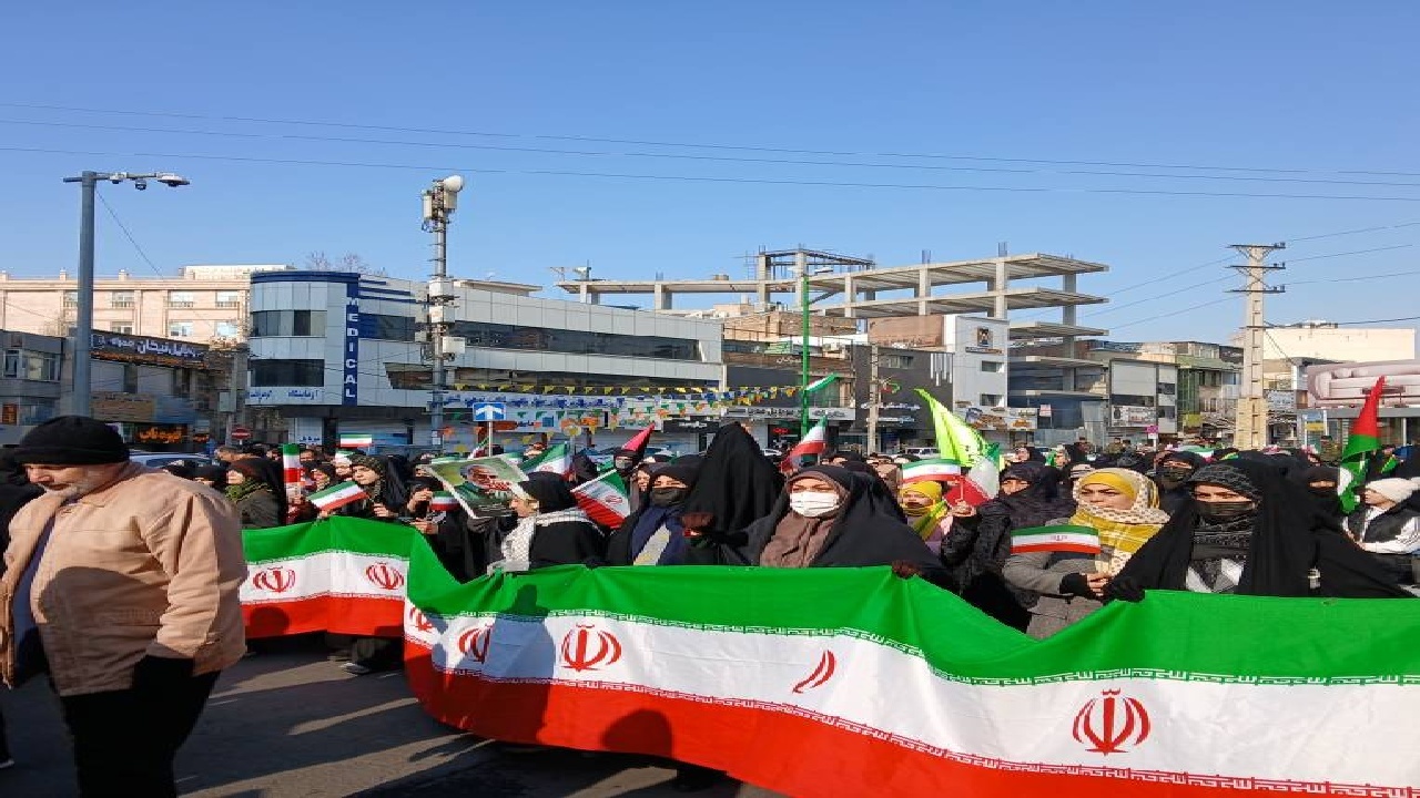 برگزاری راهپیمایی یوم الله ۲۲ بهمن در البرز