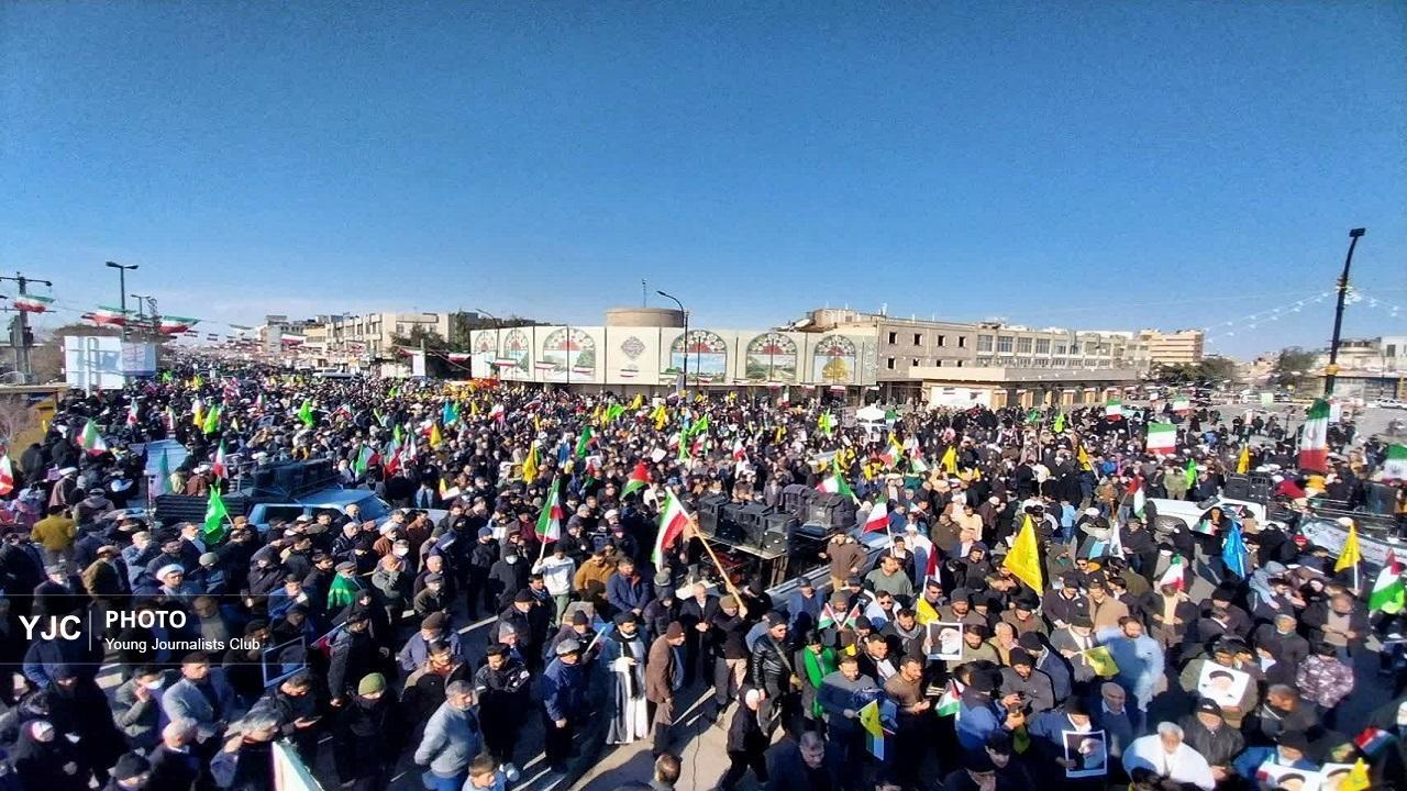 راهپیمایی قم