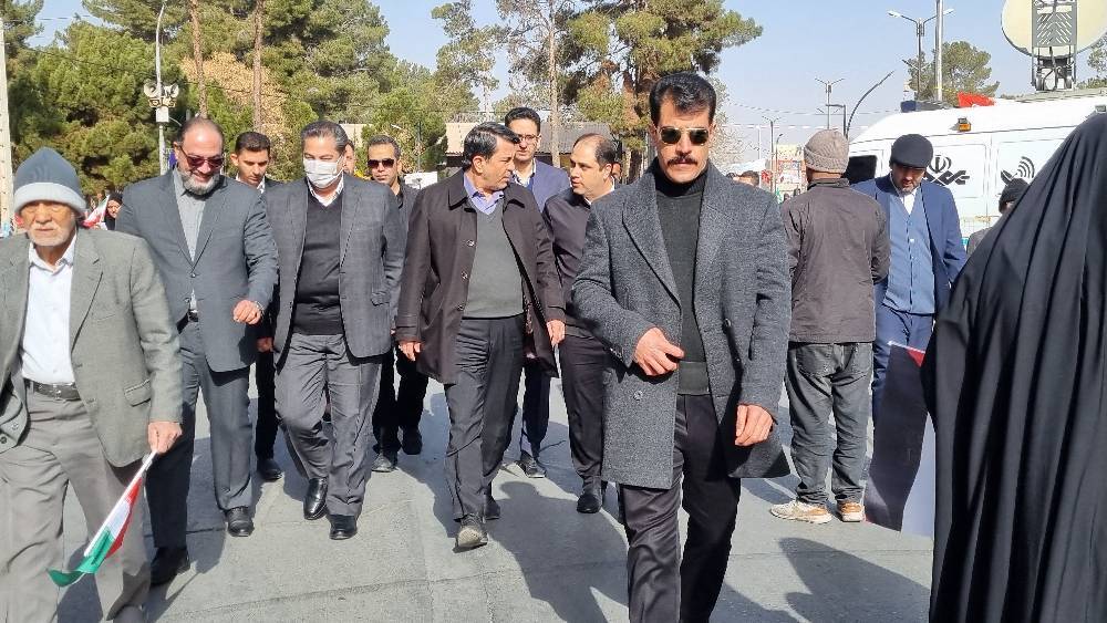 برگزاری راهپيمائی ۲۲ بهمن در استان کرمان+ فیلم