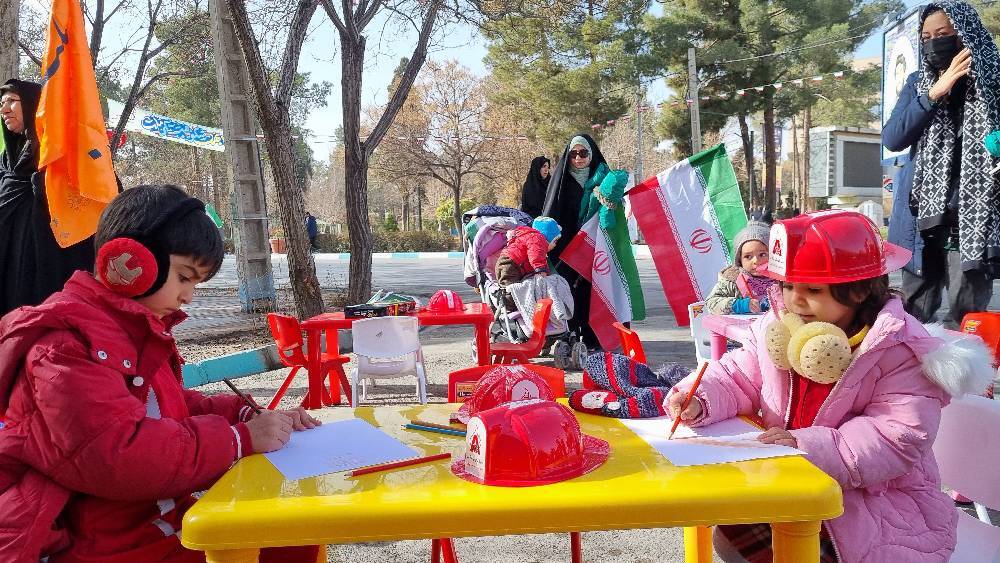 برگزاری راهپيمائی ۲۲ بهمن در استان کرمان+ فیلم