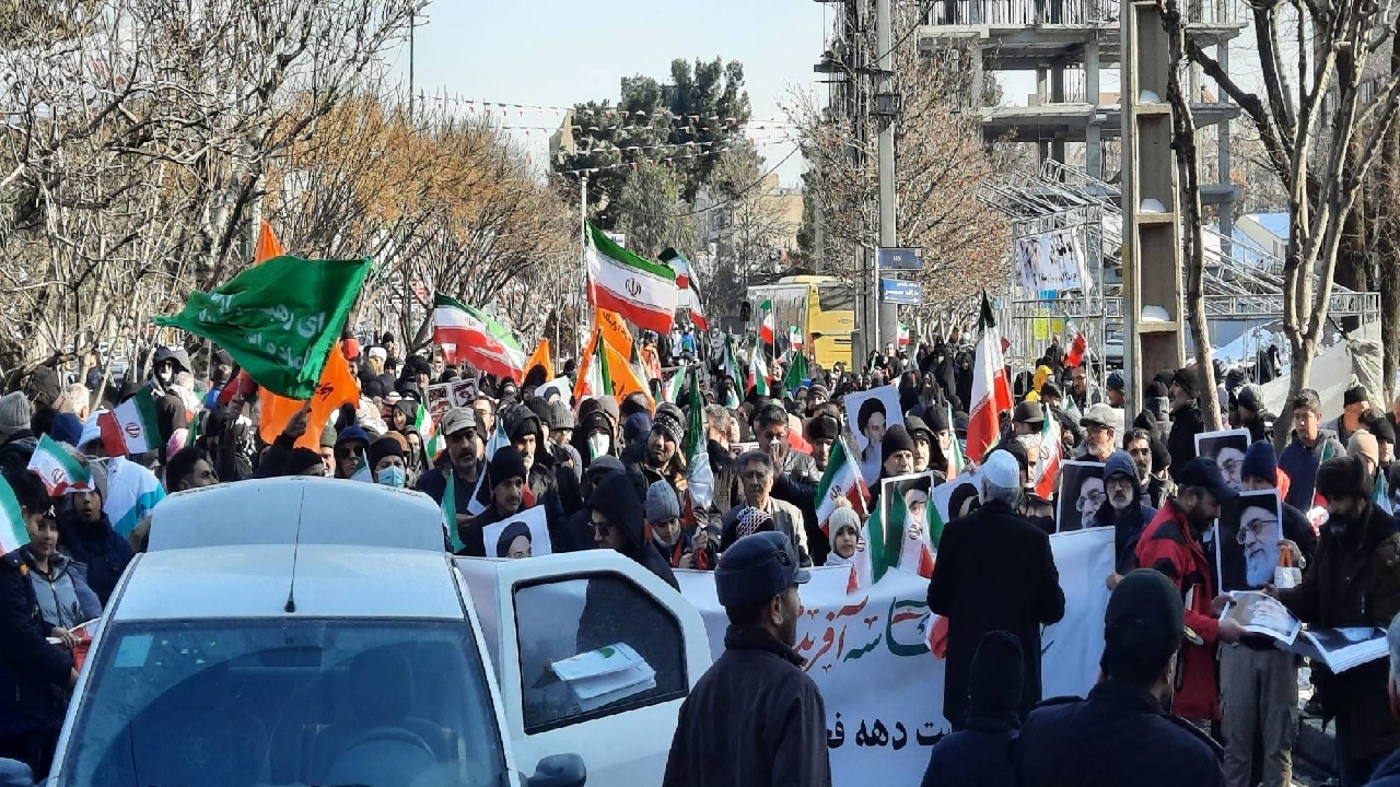 برگزاری راهپیمایی یوم الله ۲۲ بهمن در البرز
