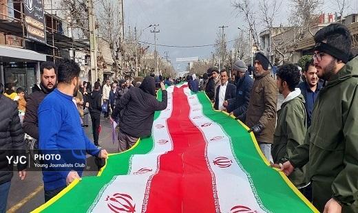 حضور با شکوه مردم ولایتمدار استان گلستان در راهپیمایی ۲۲ بهمن + تصاویر