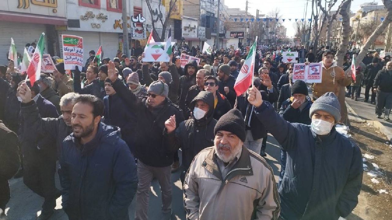 برگزاری راهپیمایی یوم الله ۲۲ بهمن در البرز
