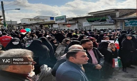 حضور با شکوه مردم ولایتمدار استان گلستان در راهپیمایی ۲۲ بهمن + تصاویر