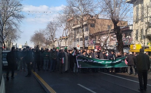 چهل و ششمین جشن پیروزی انقلاب اسلامی در گیلان + فیلم و تصاویر