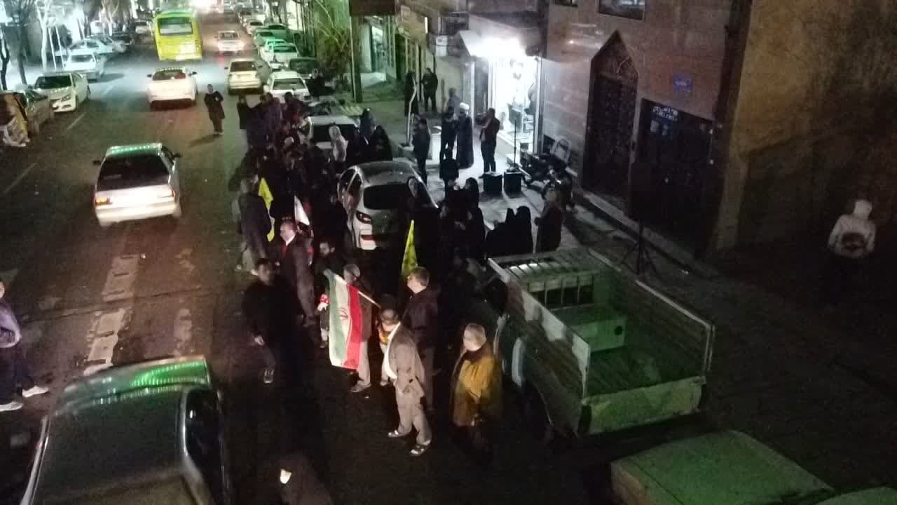 مراسم نورافشانی در تهران برگزار شد