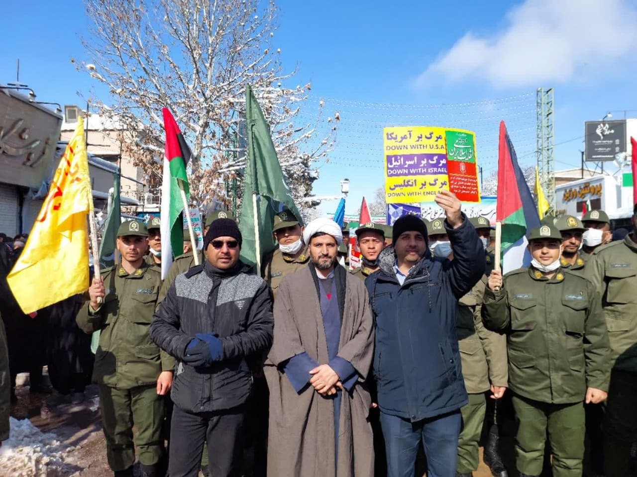 مراسم 22 بهمن در نیشابور