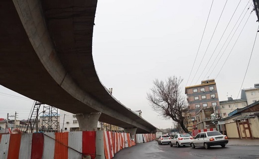پیشرفت ۵۵ درصدی تقاطع غیرهمسطح آیتالله رودباری در رشت + تصاویر پیشرفت ۵۵ درصدی تقاطع غیرهمسطح آیتالله رودباری در رشت + تصاویر