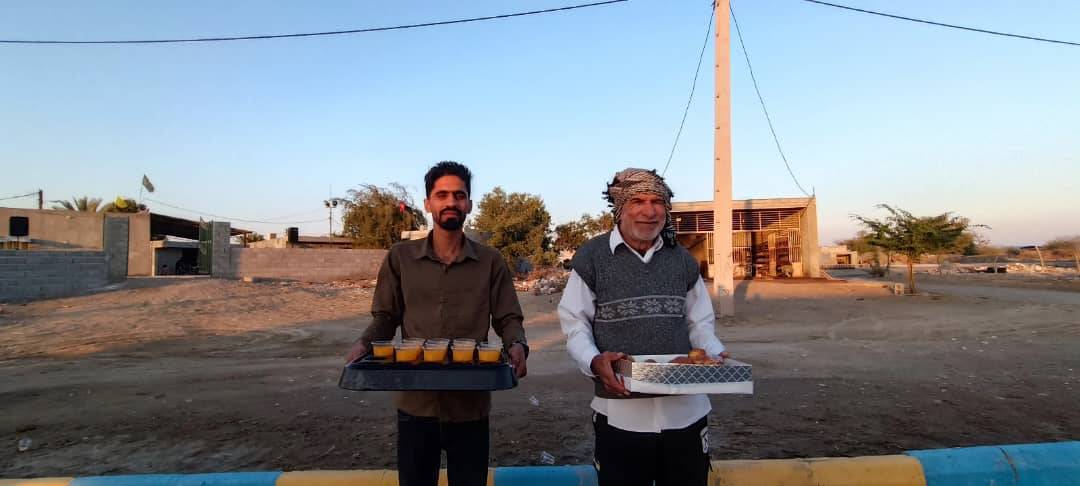 برپایی ایستگاه صلواتی در روستای گرزاروئیه