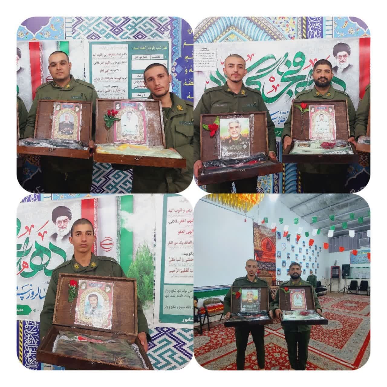 حضور معنوی شهدا