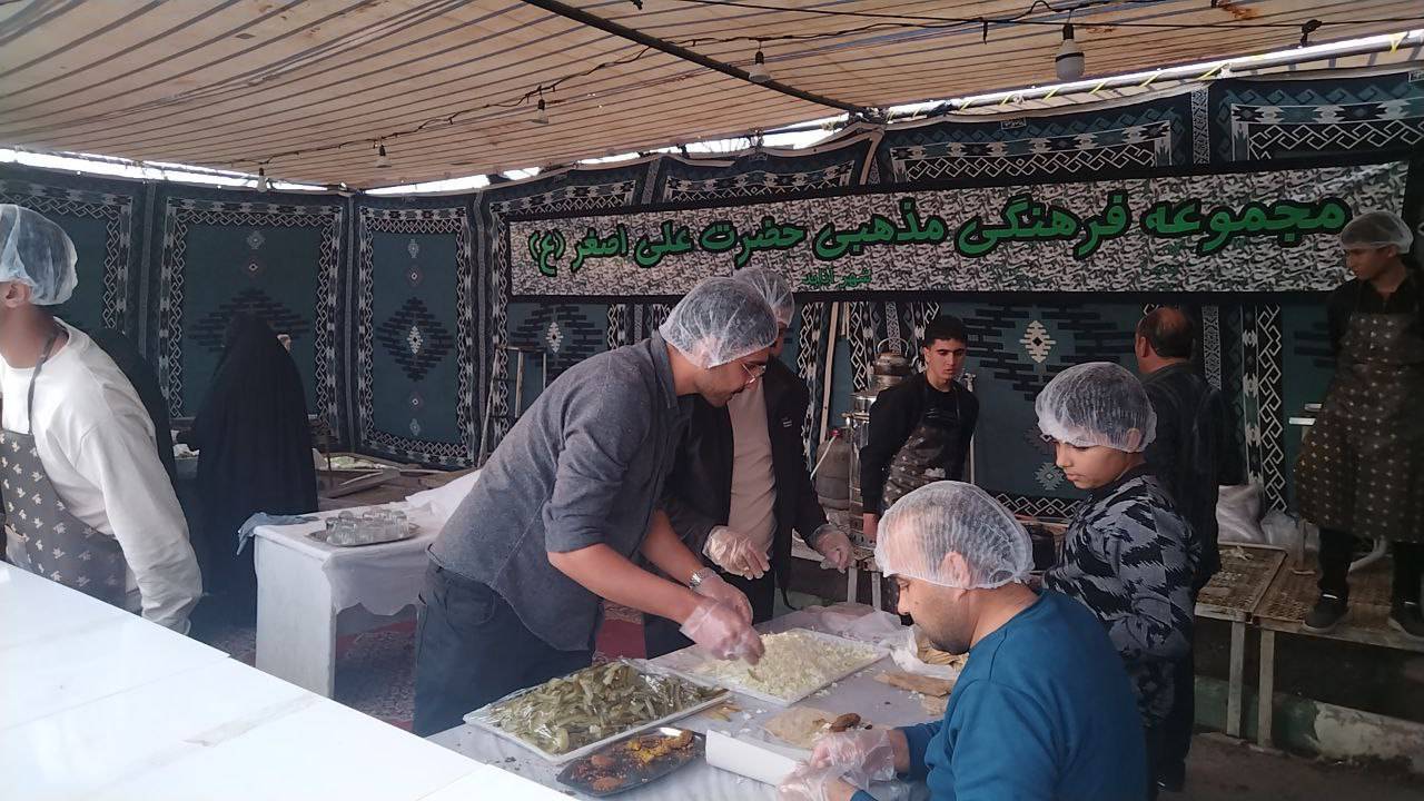 برپایی موکب صاحب الزمان(عج) در انابد به مناسبت نیمه شعبان
