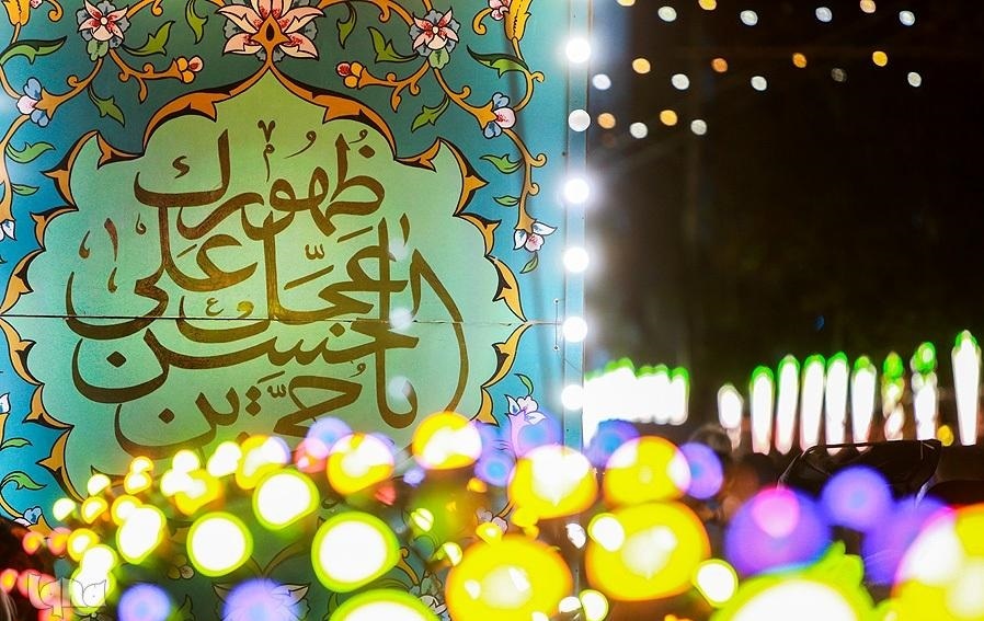 چراغانی به مناسبت نیمه شعبان