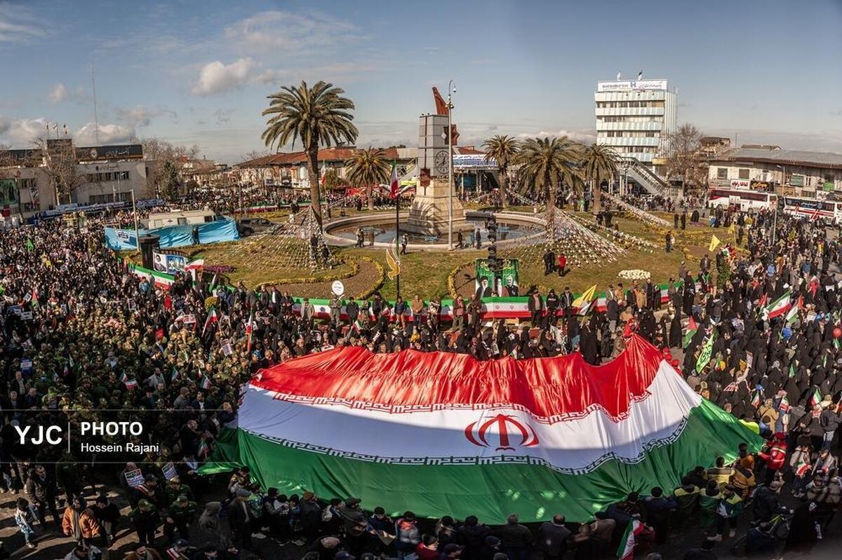 راهپیمایی یوم‌الله ۲۲ بهمن ۱۴۰۴ در سراسر استان‌های کشور