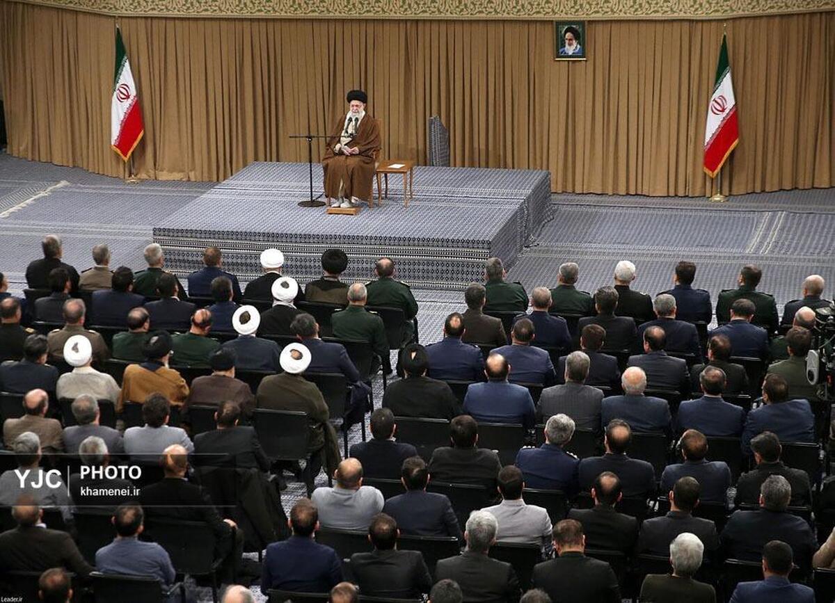 دیدار مردم آذربایجان شرقی با رهبر معظم انقلاب
