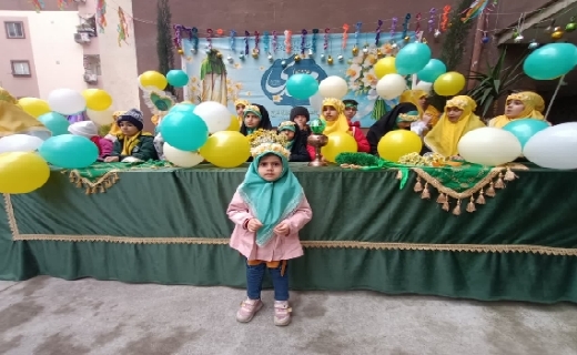 برپایی کاروان شادی پرچمداران گل نرگس در رشت + تصاویر